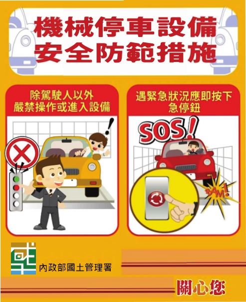 內政部國土管理署昇降設備、機械停車設備安全宣導照片